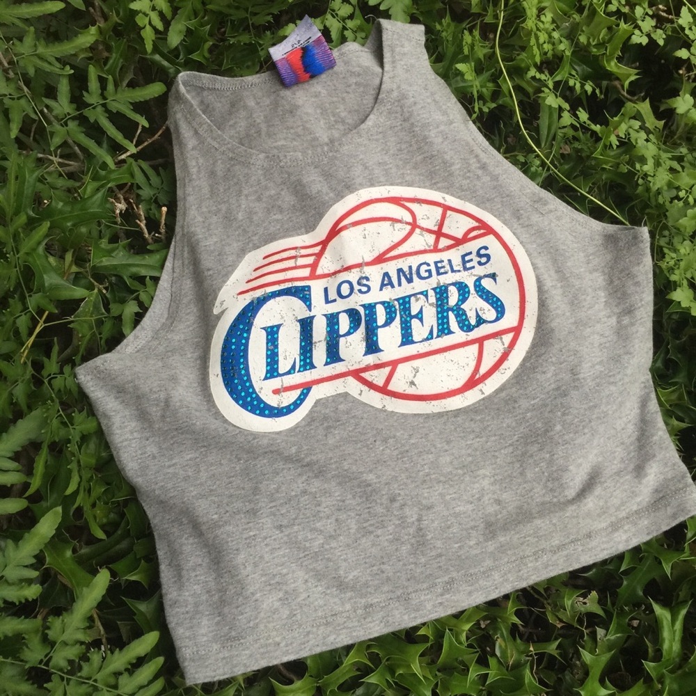 LA Clippers crop top